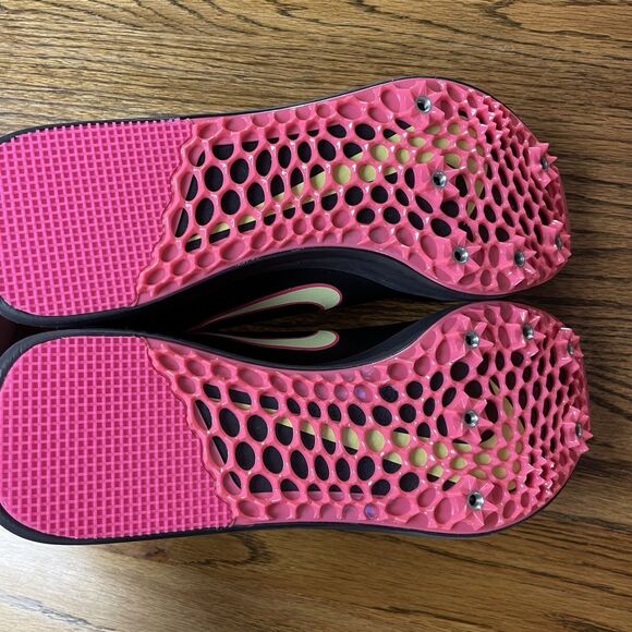 Nike Triple Jump Elite 2 TJ Track Spikes Black Pink Men\'s Size 8.5 9 10.5 NEW
